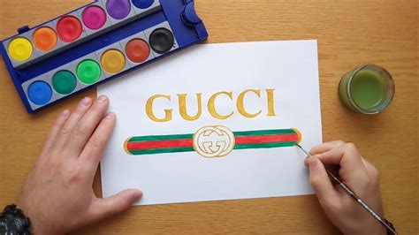 diy gucci drawings.